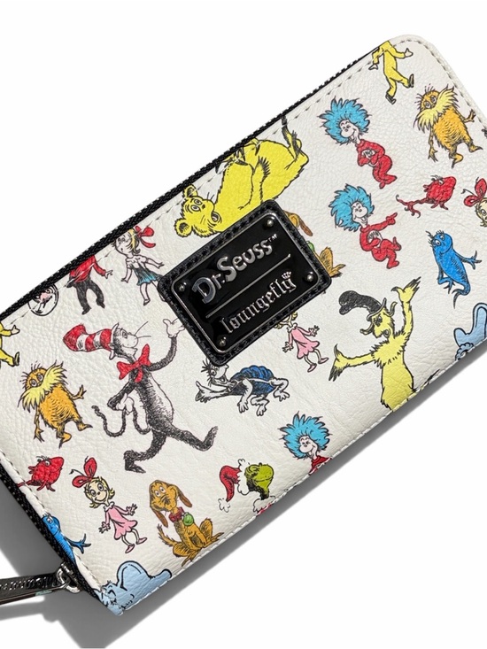 Loungefly Handbags - Loungefly Dr. Seuss Characters All Over Print Wallet